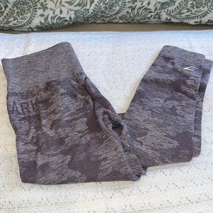 Lavender camo Gymshark leggings